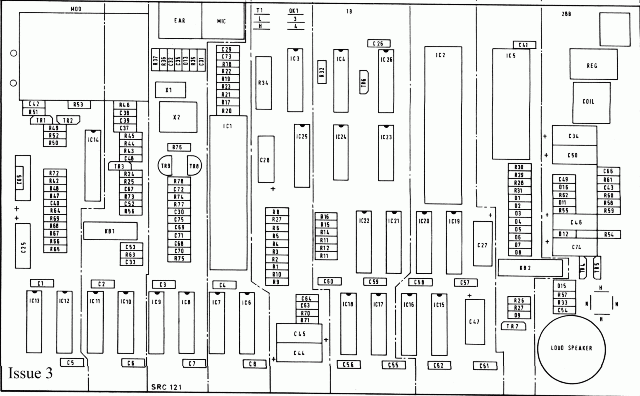 見取り図 コレカセット Schematics (Sinclair ZX Spectrum 16/48k 見取り図 コレカセット