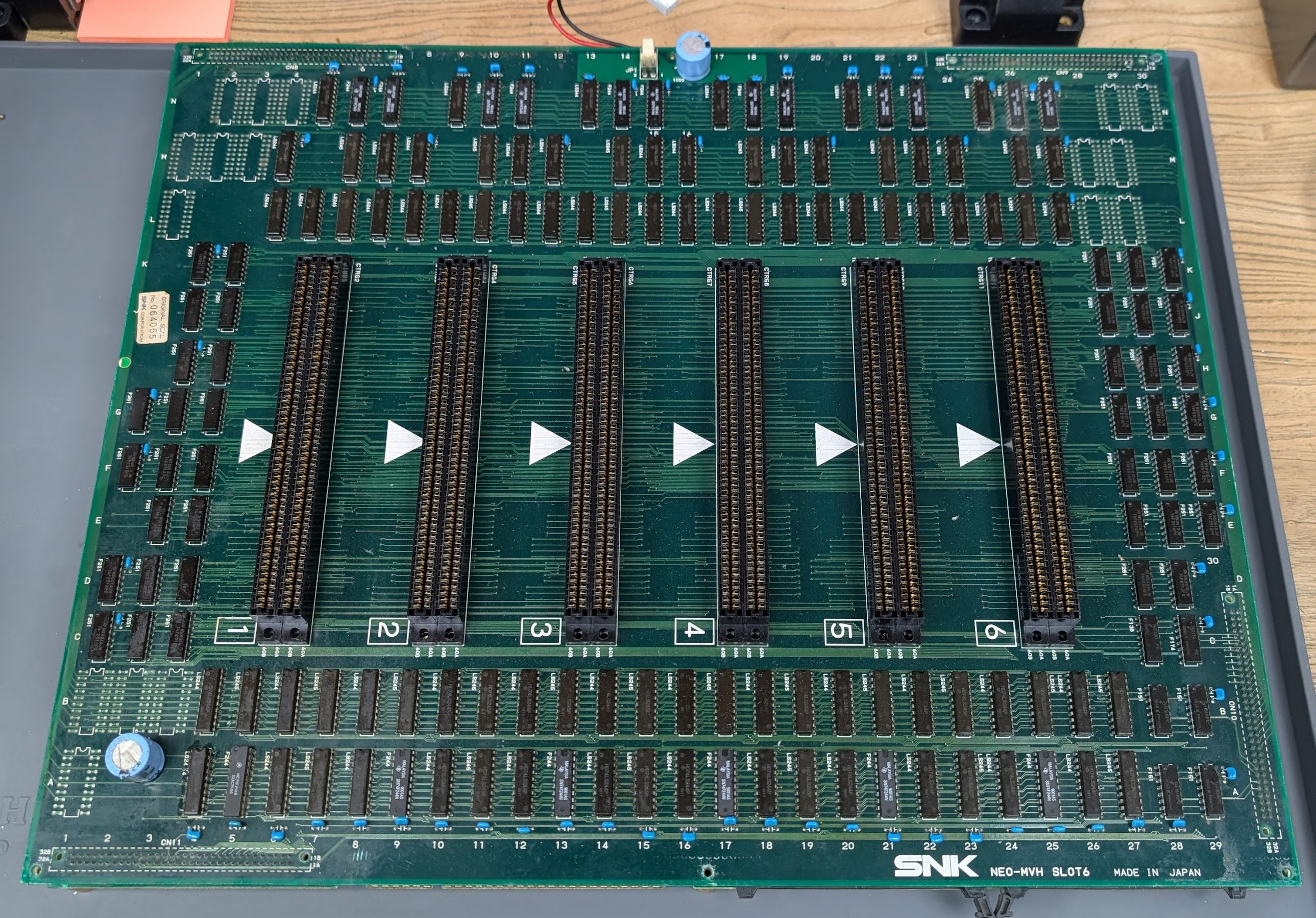 SNK NEO GEO MVS Memory Card 2 banks (2x16k) for MV1 MV4 MV6 Slots